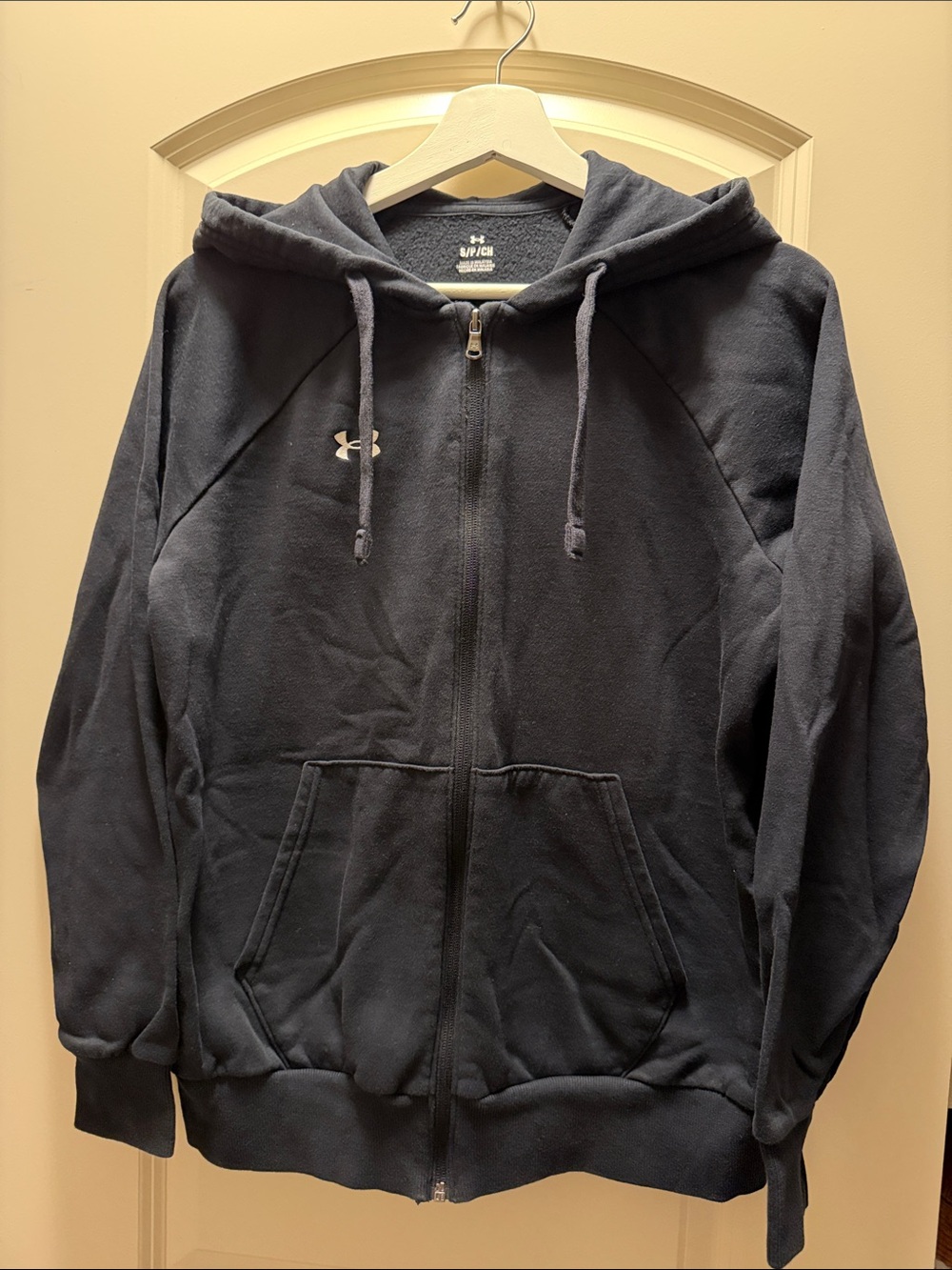 Under Armour Men's Dark Navy Full-Zip Hoodie